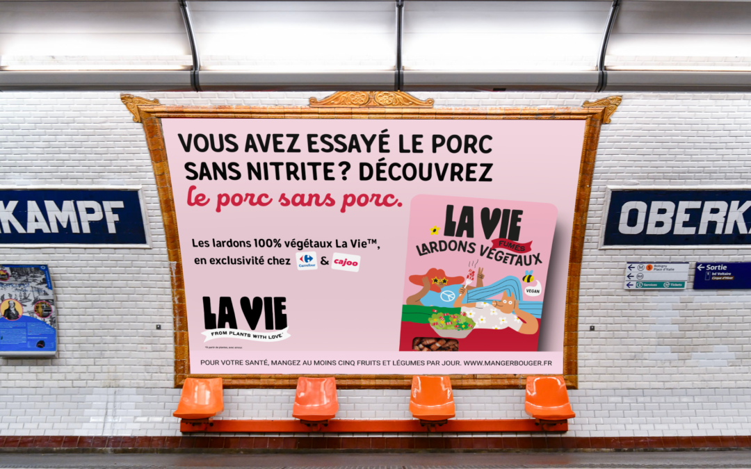 La Vie™️ s&rsquo;affiche dans le métro parisien !